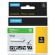 Dymo 1805426 IND Rhino cinta vinilo blanco sobre verde 24mm | DYM1805426