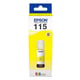 Epson 115 botella de tinta amarillo | EPSC13T07D44A