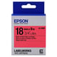 Epson LK-5RBP Cinta negro sobre rojo pastel 18mm (C53S655002) | EPSLK-5RBP