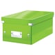Leitz 6042 WOW Caja Almacenamiento de DVD Verde | Para 20 DVDs