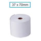 Rollo Papel Electra 37x70mm (Papel Térmico) | QNPE3770