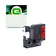 Q-Nomic 1805416 IND Rhino cinta vinilo blanco sobre rojo 12mm | QN1805416