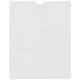 Esselte Portacarnets PVC transparente | 170Q 171 × 221 mm Tamaño cuarto 100 unidades