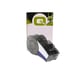 Q-Nomic MC-1500-595-YL-BK Cinta de vinilo negro sobre amarillo 38,1 mm x 7,62 m | QNMC-1500-595-YL-BK