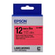 Epson LK-4RBP Cinta negro sobre rojo pastel 12mm (C53S654007) | EPSLK-4RBP