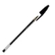 Bolígrafo BIC Cristal Negro | Transparente | 0.4mm