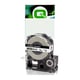 Q-Nomic LK-5WBN cinta negro sobre blanco 18 mm | QNC53S655006