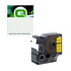 Q-Nomic 53718 (S0720980) cinta poliéster negro sobre amarillo 24mm | QNS0720980