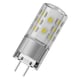 Osram bombilla LED GY6.35 luz cálida regulable 4.5W | 40W
