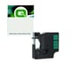 Q-Nomic 40919 (S0720740 ) cinta plástica negro sobre verde 9mm | QN40919