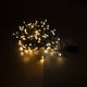 Luces de navidad 14,7 metros con pilas | Blanco extra cálido y blanco cálido | 192 luces LED con temporizador