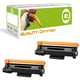 Q-nomic TN-2510 Pack doble toner negro | QNBTN2510BKX2