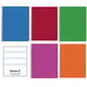 PACK x5: Cuaderno Espiral Folio | 80H | Pautado 2.5mm | Tapa Blanda | 75gr