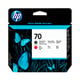 abezal de impresión (HP C9409A) negro mate / rojo | HPC9409A