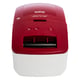 Brother QL-600R impresora de etiquetas profesional Roja