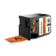 Dymo XTL 1868769 cinta vinilo negro sobre naranja 41mm | DYM1868769