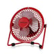 Orbegozo PW 1027 mini ventilador USB | 10cm | Rojo