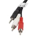 Cable estereo |  MiniJack 3.5mm + 2 RCA  | 2M