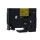 Q-Nomic TZe-611 cinta 6mm texto negro sobre amarillo (8M) | QNTZe-611
