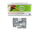 Q-Nomic TZe-131S cinta negra sobre transparente 12 mm | QNTZE-131S