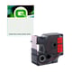 Q-Nomic 53717 (S0720970) cinta poliéster texto negro sobre rojo 24mm | QNS0720970