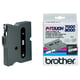 Brother TX-211 Cinta negro sobre blanco 6mm | BROTX-211