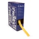 Brady BM-10x75-7643-YL etiquetas de poliuretano amarillas 10 mm x 75 mm | BRABM-10X75-7643-YL