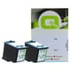 Q-Nomic m40v Pack 2 Cartuchos de tinta negros | QNB-M40V