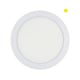 Placa LED Circular | SuperSlim 110 mm | Luz cálida | 6W | 3000K
