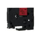 Q-Nomic TZe-421 cinta 9mm texto negro sobre rojo (8M) | QNTZe-421