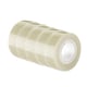PACK x5: Cinta Adhesiva Transparente | 12mm x 33M