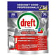 Dreft Profesional Platinium Plus - Pastillas lavavajillas | 102 lavados