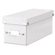 Leitz 6041 WOW Caja de Almacenamiento CDs Blanca | Para 30 CDs