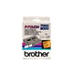 Cinta Brother TX-B51 texto negro sobre naranja neón 24mm | BROTXB51