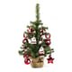 Árbol de Navidad artificial con adornos 60 cm
