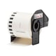 Q-Nomic DK-22251 Cinta continua negro/rojo sobre blanco | Papel | Multipropósito | 62mmx15,24M | QNDK-22251
