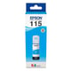 Epson 115 botella de tinta cian | EPSC13T07D24A