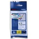 Brother TZe-FX231 cinta flexible 12mm texto negro sobre blanco (8M) | BROTZEFX231