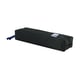 Oxford Estuche rectangular con goma | Negro