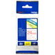 Brother TZe-252 cinta 24mm texto rojo sobre blanco (8M) | BROTZE252