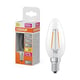 Osram bombilla LED E14 B35 filamento luz cálida regulable 1.8W | 25W