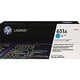 HP 651A (CE341A) toner cian | HPCE341A