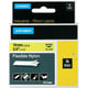 Dymo 18491 (S0718090) cinta nylon flexible negro sobre amarillo 19mm | 18491
