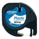 Dymo 91201 (S0721610) cinta plástica negro sobre blanco 12mm | 91201