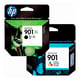 HP 901 Pack Negro XL + HP 901 tri-color | HPB-901XL-BC
