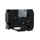 Q-Nomic TZe-M951 cinta metalizada 24mm texto negro sobre plateado mate (8M) | QNTZe-M951