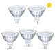 Pack x5: Bombilla Philips LED GU5.3 | Luz cálida | 5W | 2700K