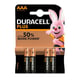 Duracell Plus AAA/LR03/MN2400 | Pilas Alcalinas | 4 unidades