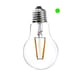 Bombilla LED E27 | Filamento | Pera | Luz neutra | 6W | 4500K