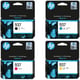 HP 937 (b/c/m/y) Pack cartuchos de tinta | HPB-937